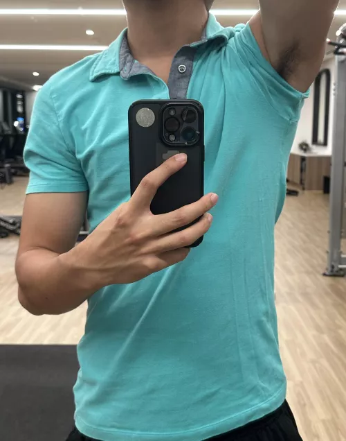 Best time to huff is at the gym