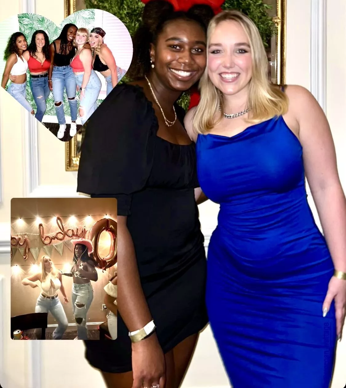 Busty in blue 🔥🔥