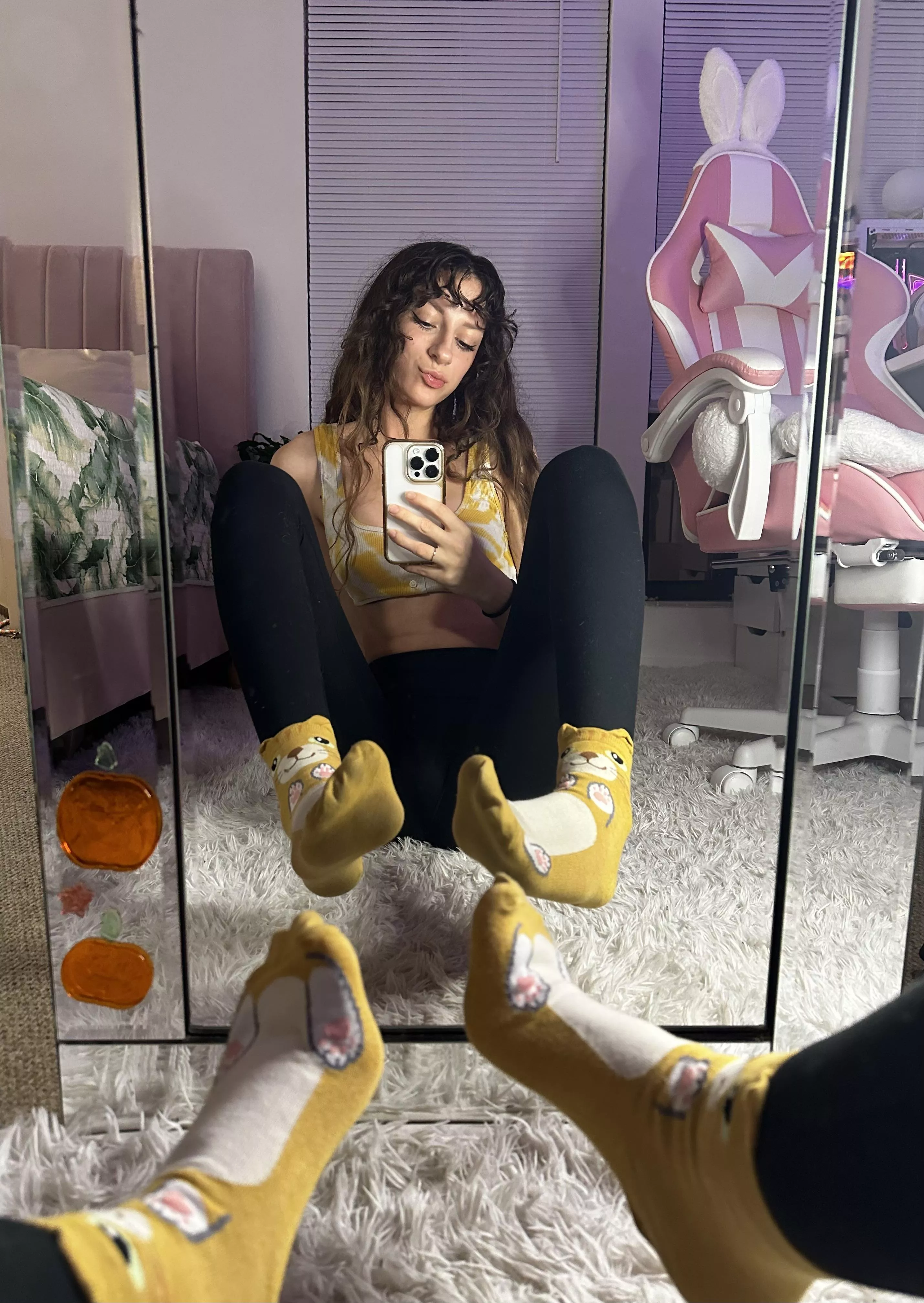hope u like my kitty socks!