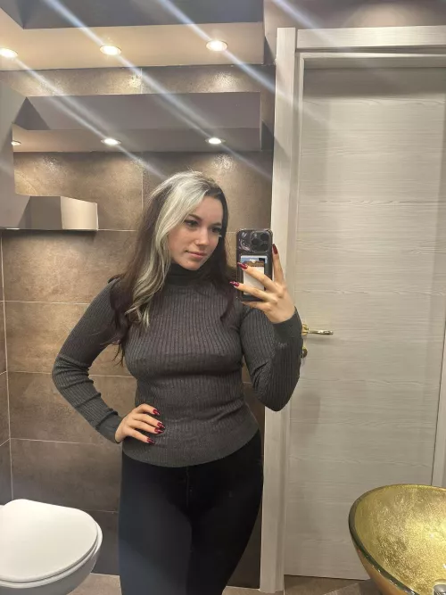 Is it too obvious I’m not wearing a bra