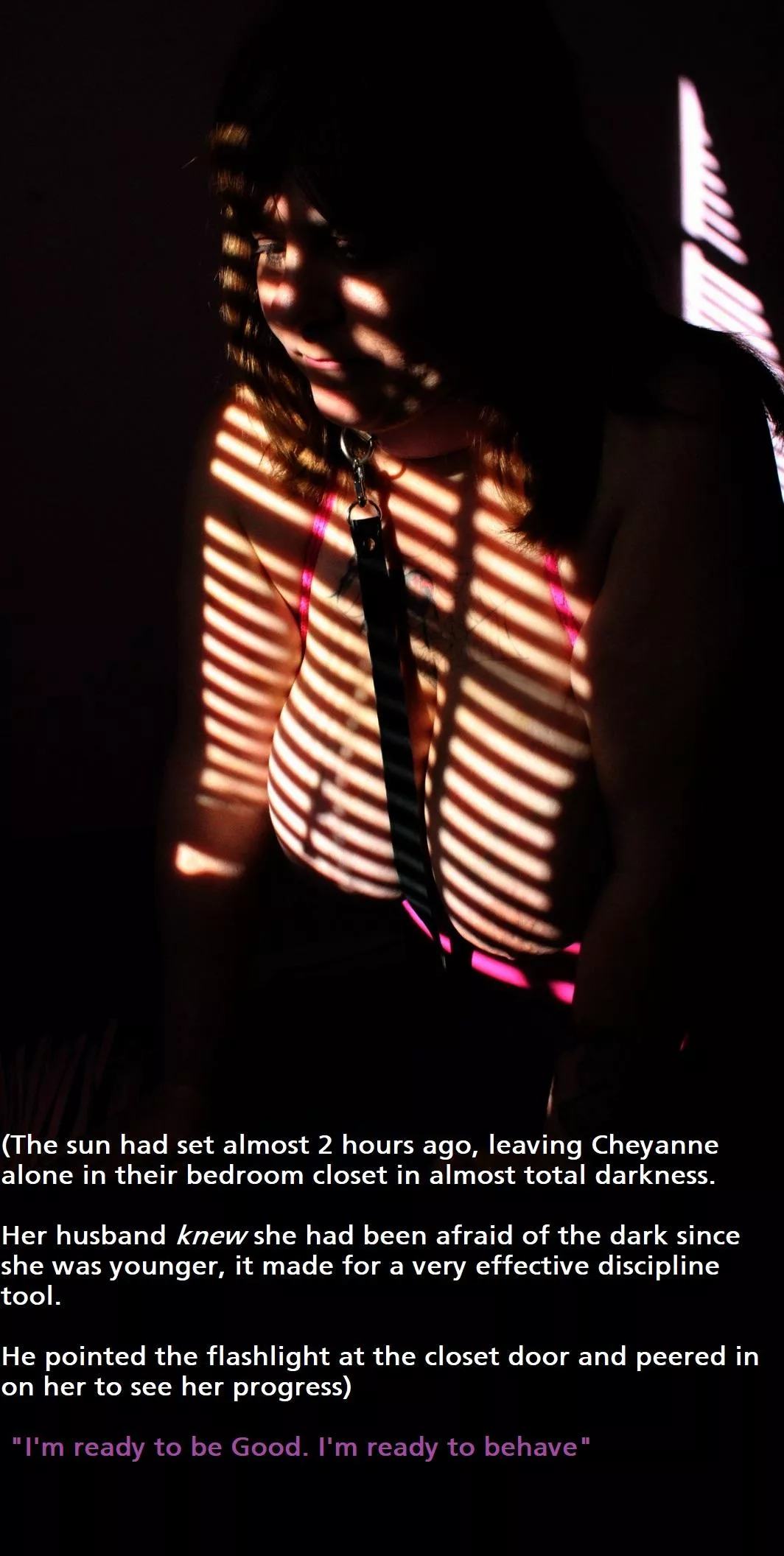 Left alone in the Dark