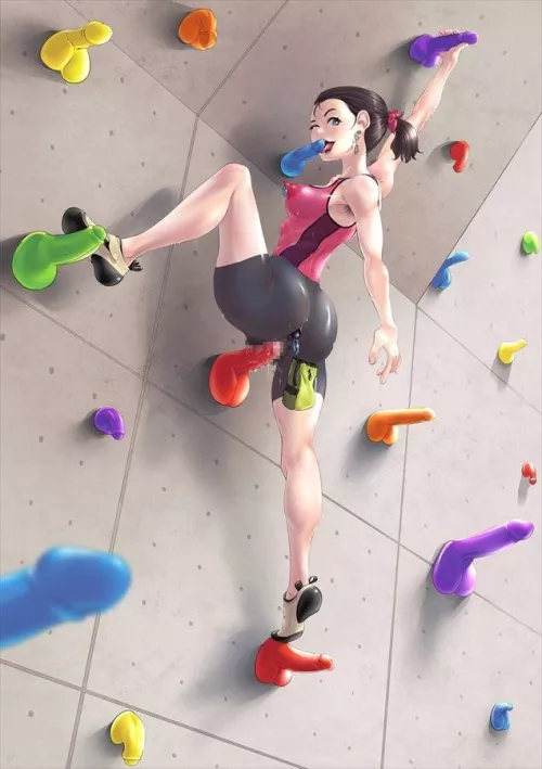 Lf Color Source: Rock climbing, Dildo, Big butt, Skin tight, Anal beads, Armpit hair