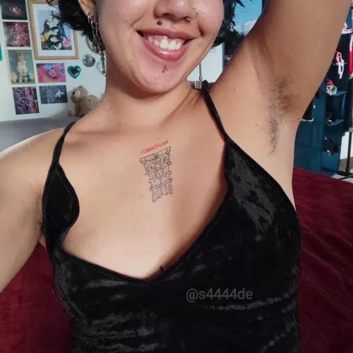 morning! my pits says hi🖤