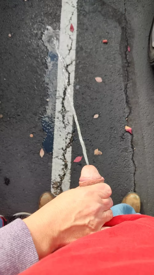 Never turn down a helping hand while you piss