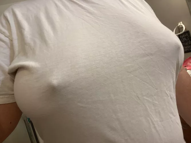 She likes my undershirt