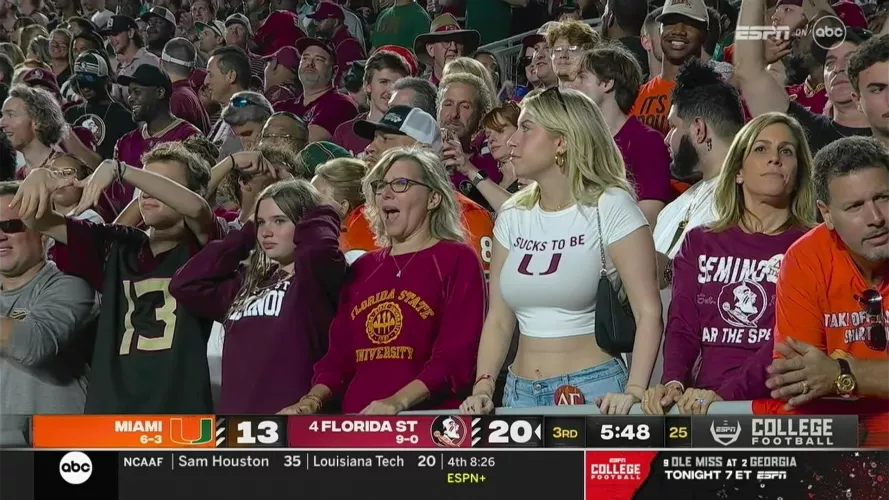 She stands out in a crowd