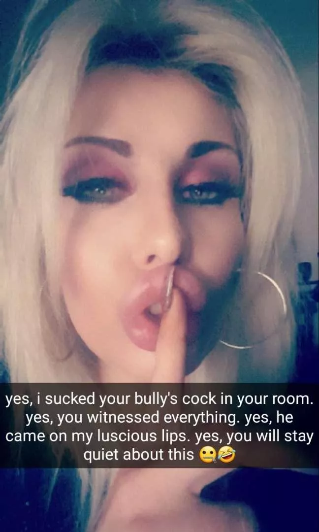 Shut up son, i will not change ur bed sheets. Sleep on mommy’s juices which she produced while ur bully was pounding the hole u came from. That u caught us, doesn’t mean that i will stop inviting him over. Now he will even stay by us