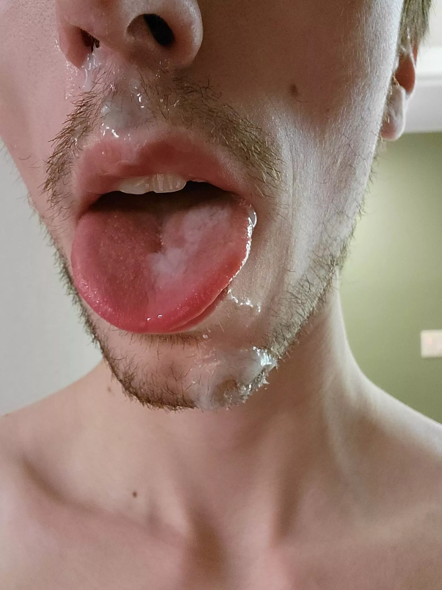 Sucked 3 cocks today. Am I a good faggot? Sucked 3 cocks today. Am I a good faggot?
