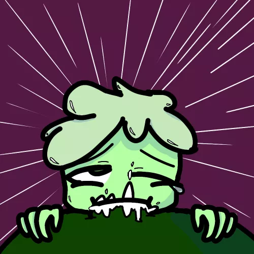 Um just a quick drawing of Minecraft slime and a Minecraft zombie❤❤❤❤❤ Also Note: I'm sorry if the slime is child-like I didn't mean too he's 19!