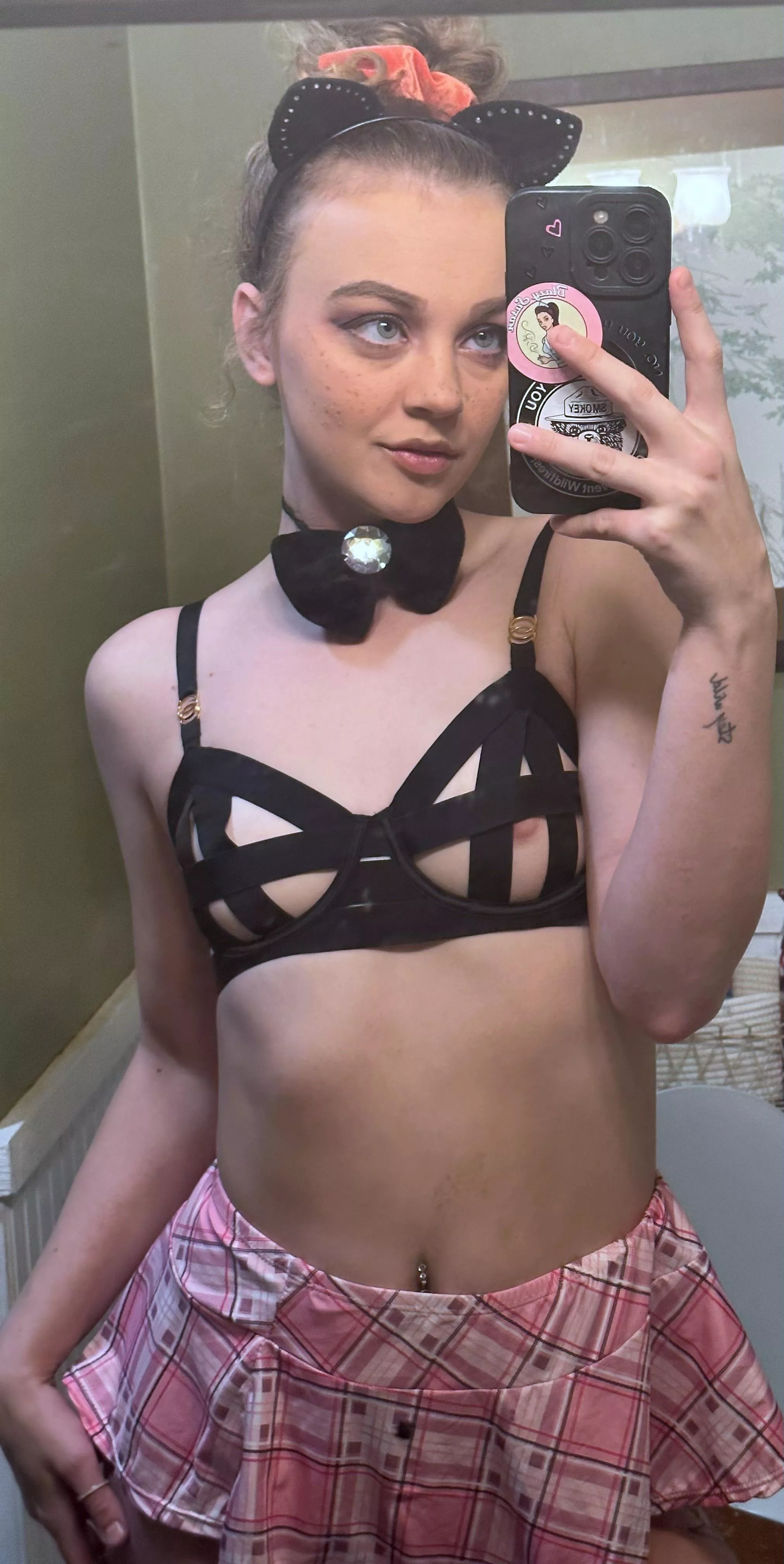 Waiting for someone to tell me I’m a bad kitty