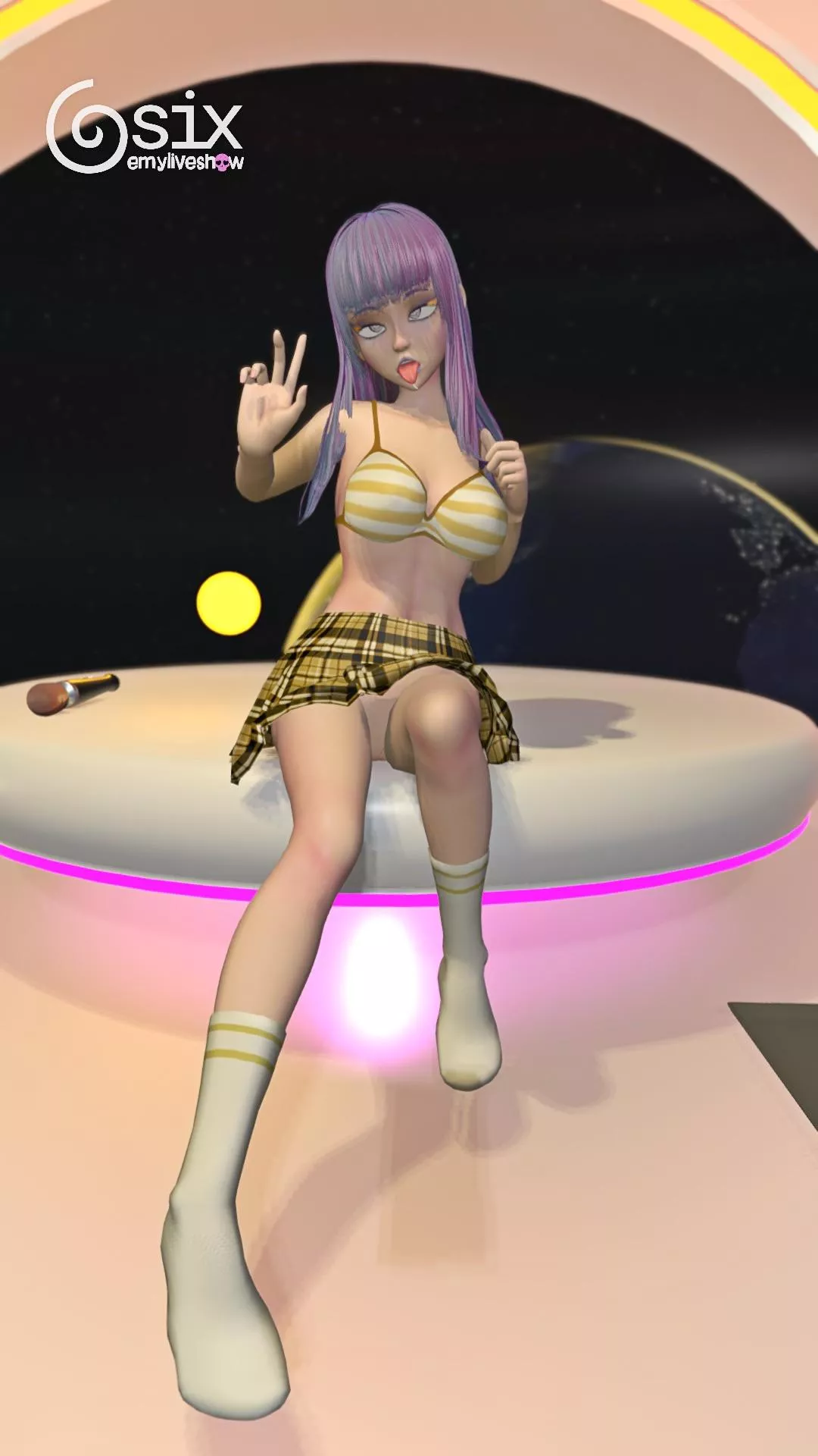 Wanna play with this space kitty? 😻 https://chaturbate.com/emyliveshow