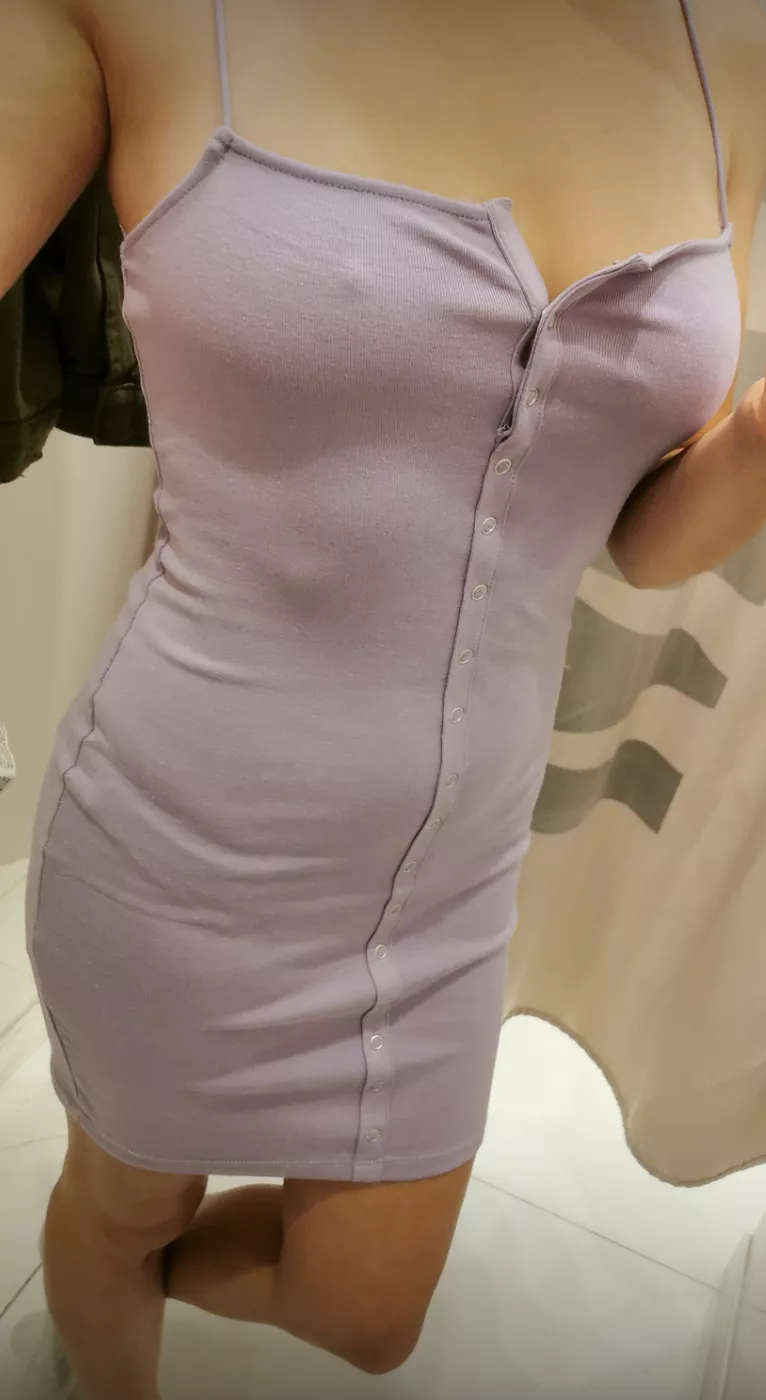 We're going to friend's party, would you let me go braless?