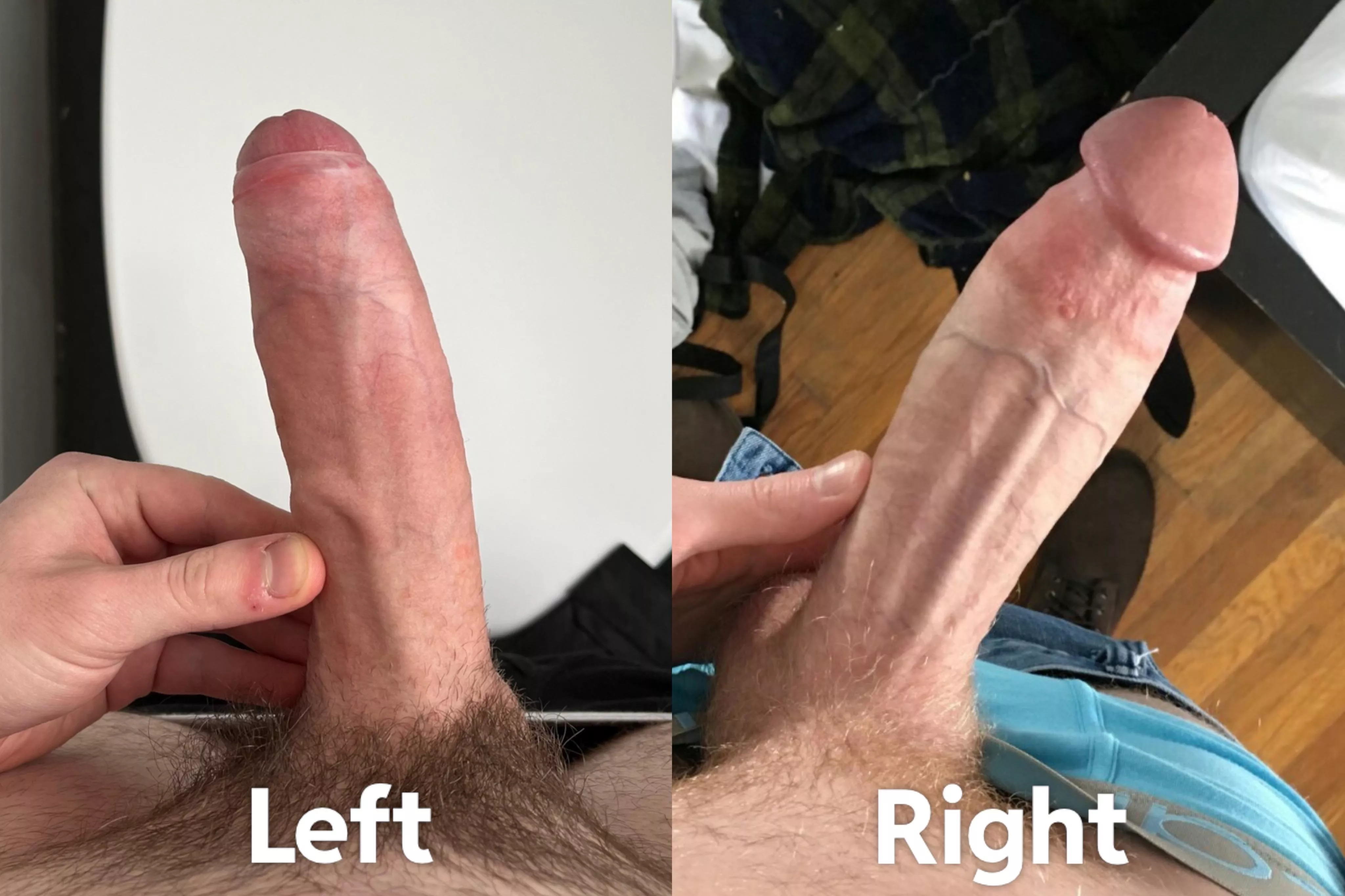 Which cock are you choosing? Left or Right Which cock are you choosing? Left or Right