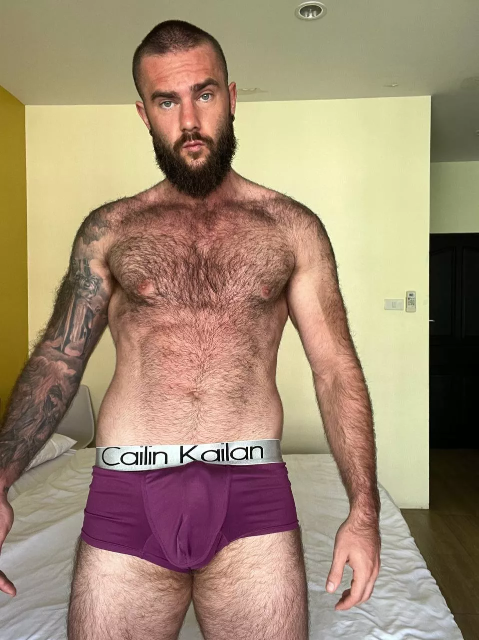 Will you just stare or should I remove my underwear?