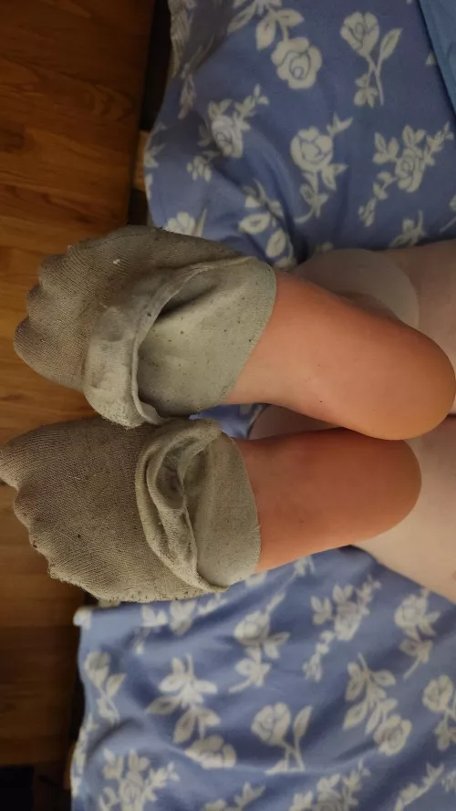 You can keep my socks as long as you worship my feet, deal? ☺️