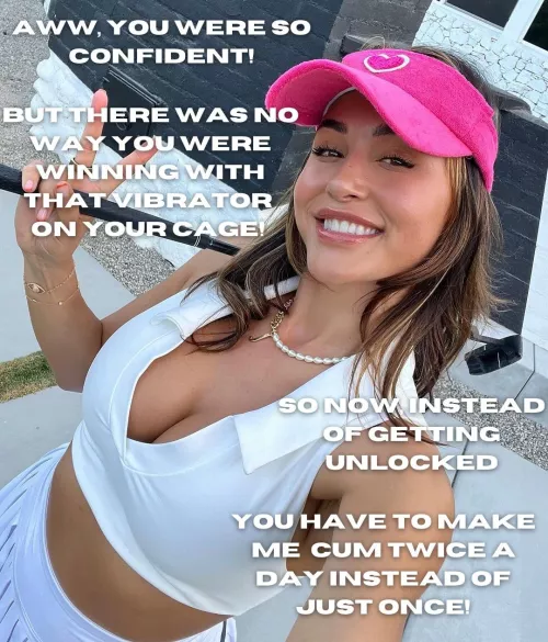 You were so eager to win…