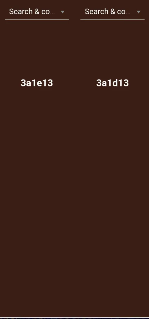 Can you see the difference between these hex codes?