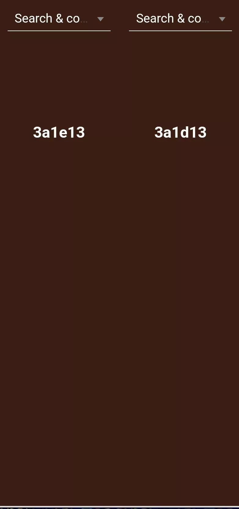 Can you see the difference between these hex codes?