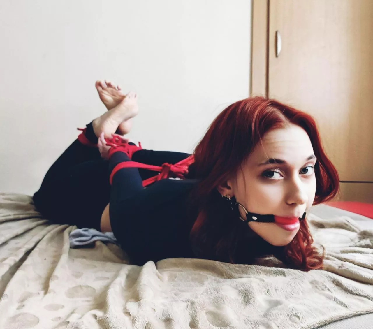 Cherry bound on the bed