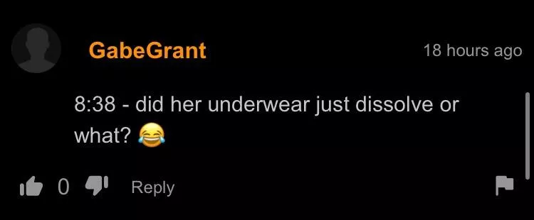 Dissolvable underwear?