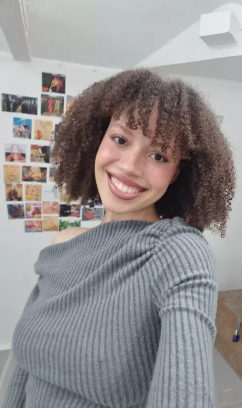 In my art studio today 🥰