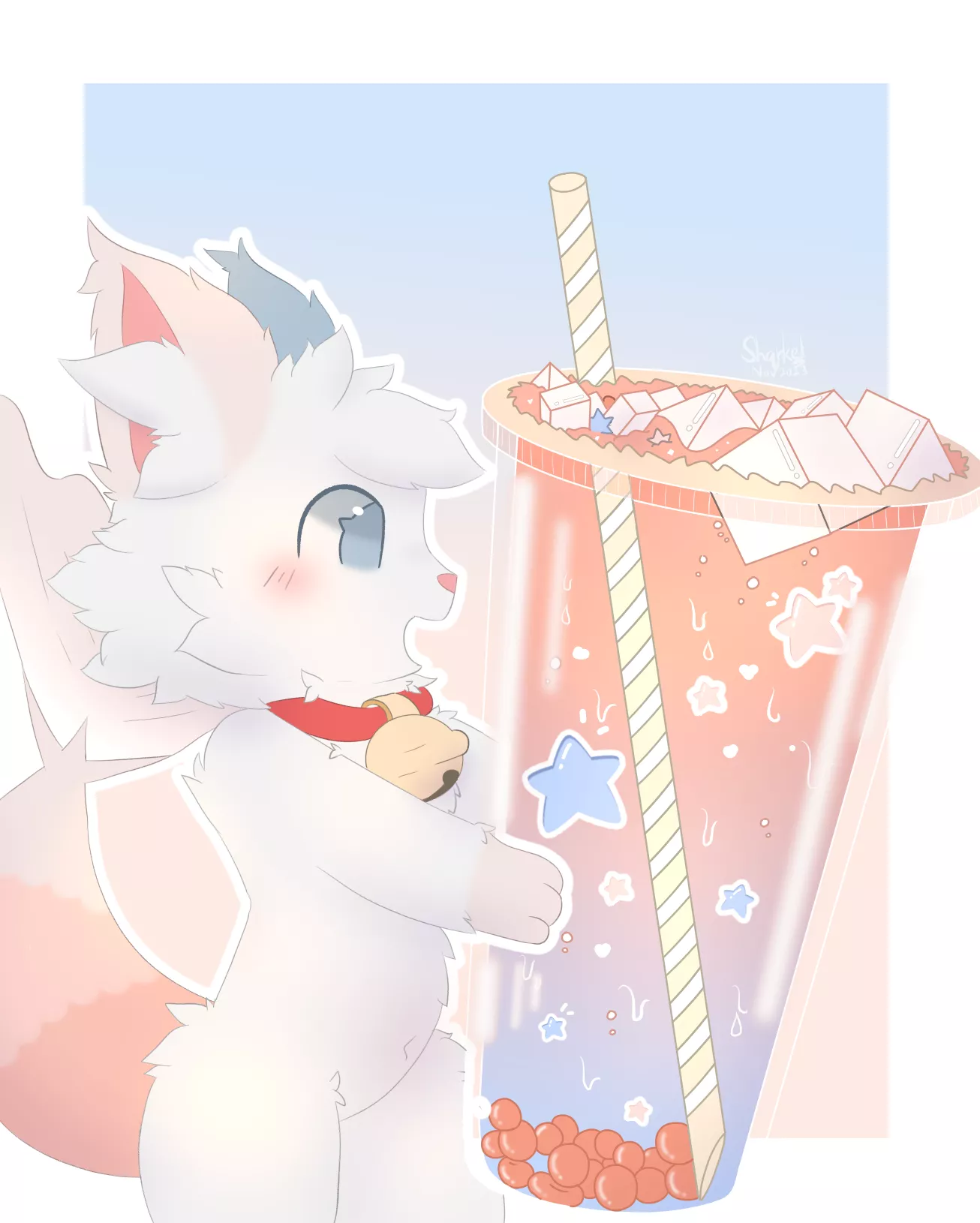 lil guy having the best time of his life uwu
