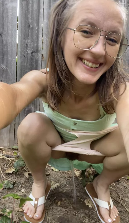 Would you let me pee on you (;