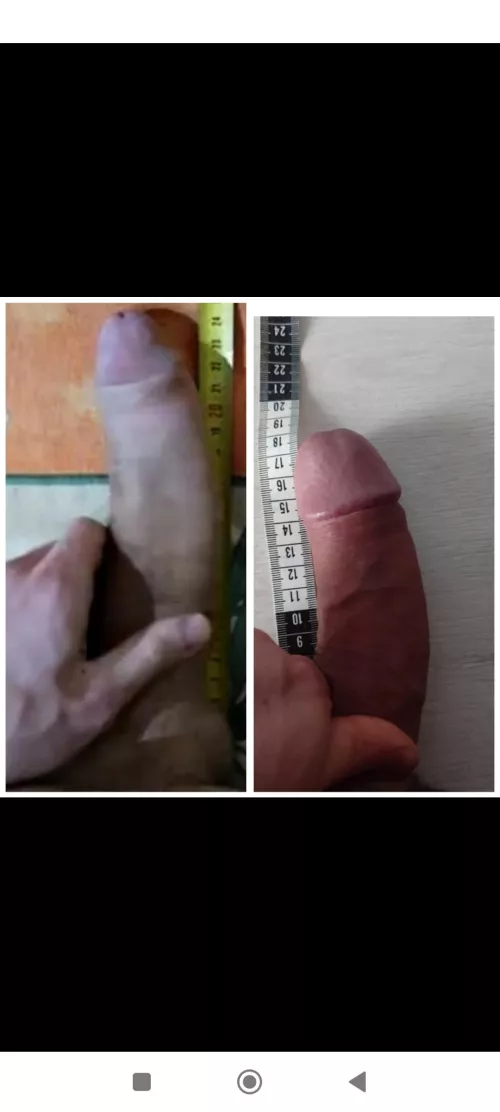 25 cm cock VS my 18cm cock