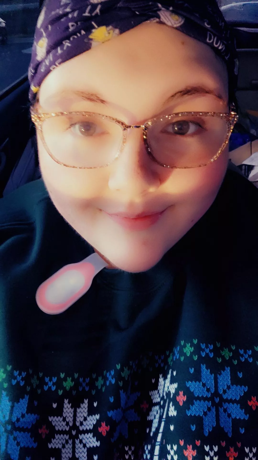 All decked out for Christmas at work!