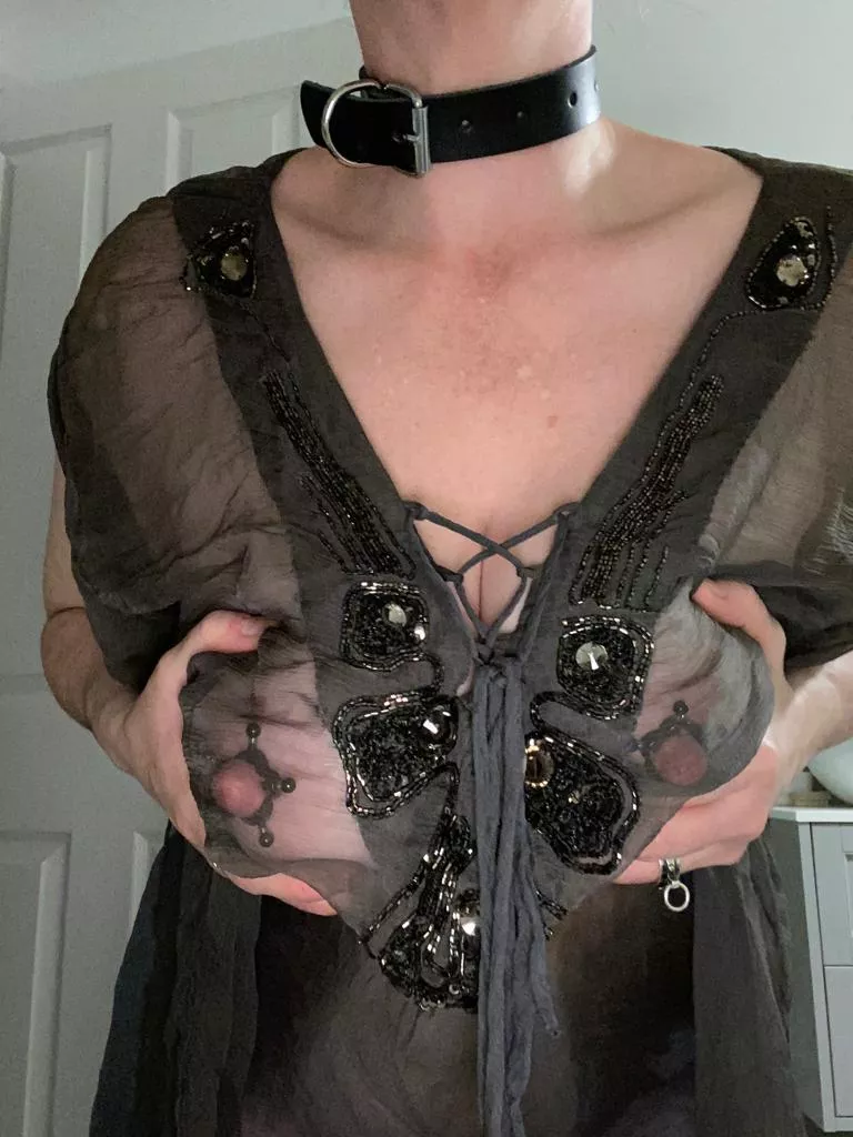 Almost her twentieth year as my collared cock worshipper. Cumtribs always welcome