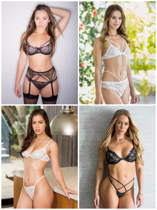 Babes of Blacked Tournament: Pick 2 pornstars for the next round - Part 7: [Dani Daniels] vs [Jillian Janson] vs [Alina Lopez] vs [Nicole Aniston]