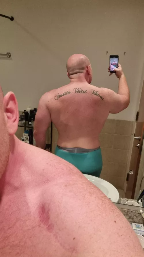 Bear briefs back and baldspot