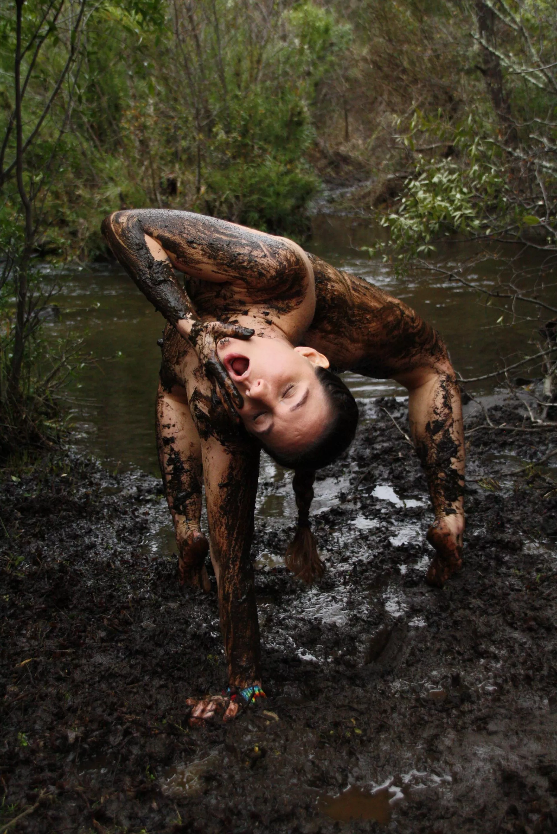 Being one with the earth.