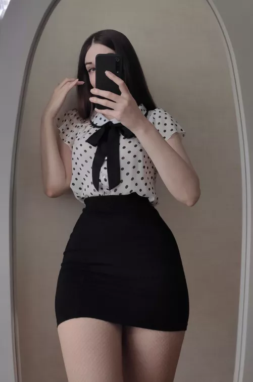 boss loves fishnet tights