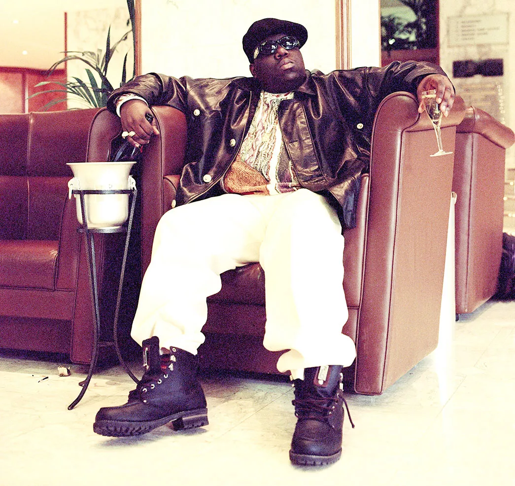 Can someone please identify which boots Biggie is wearing?