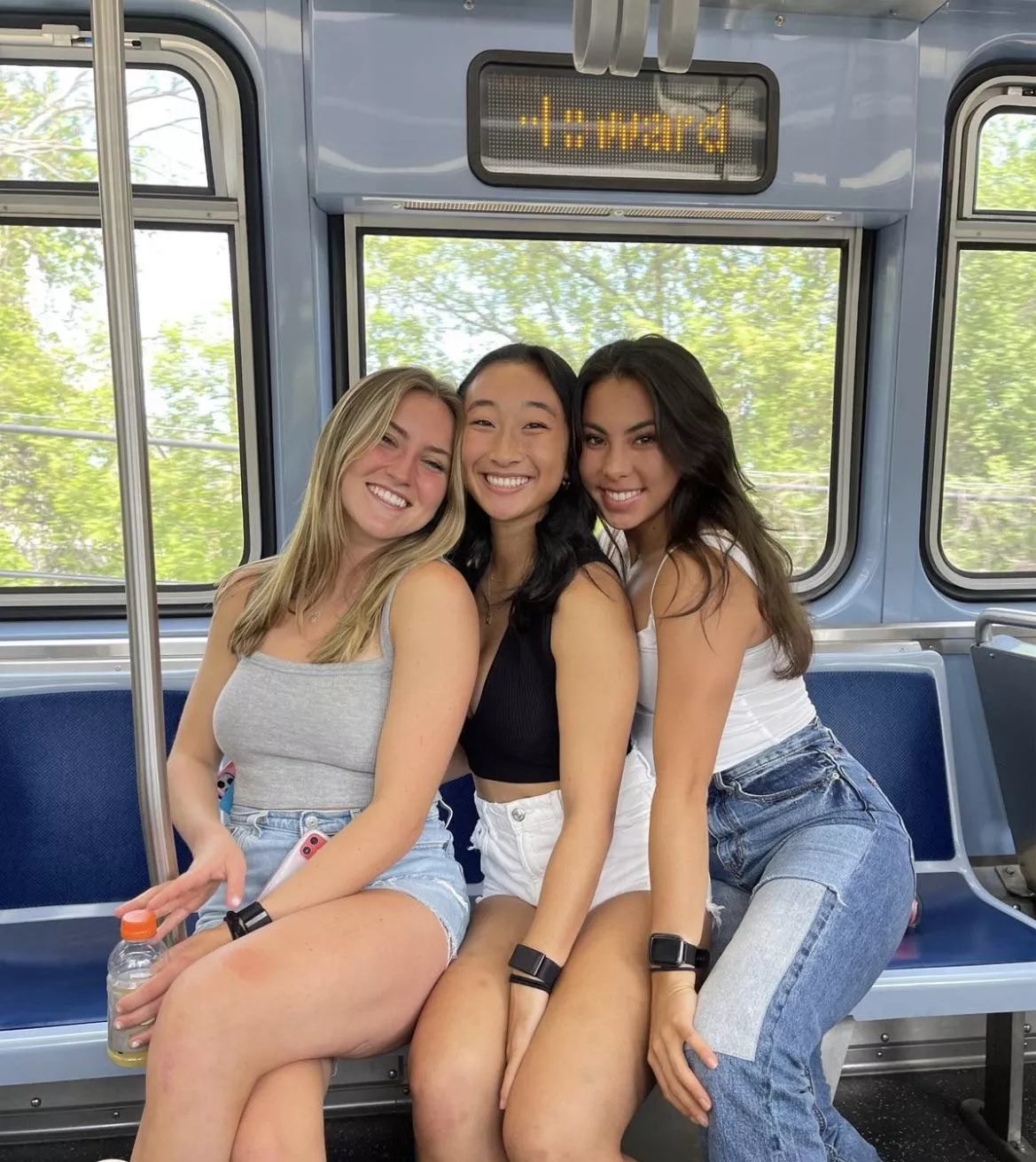 College athletes in public