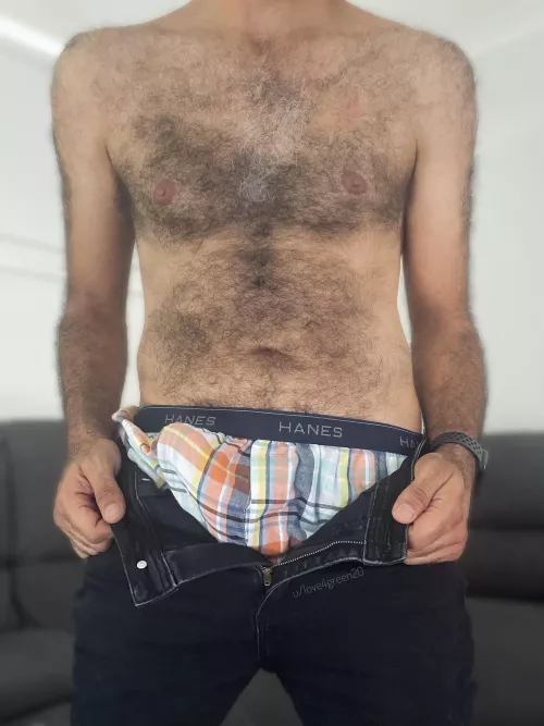 Comfy boxers are fun too.