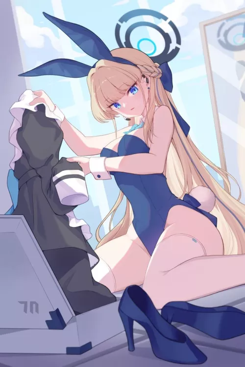 Cute and perky waifu