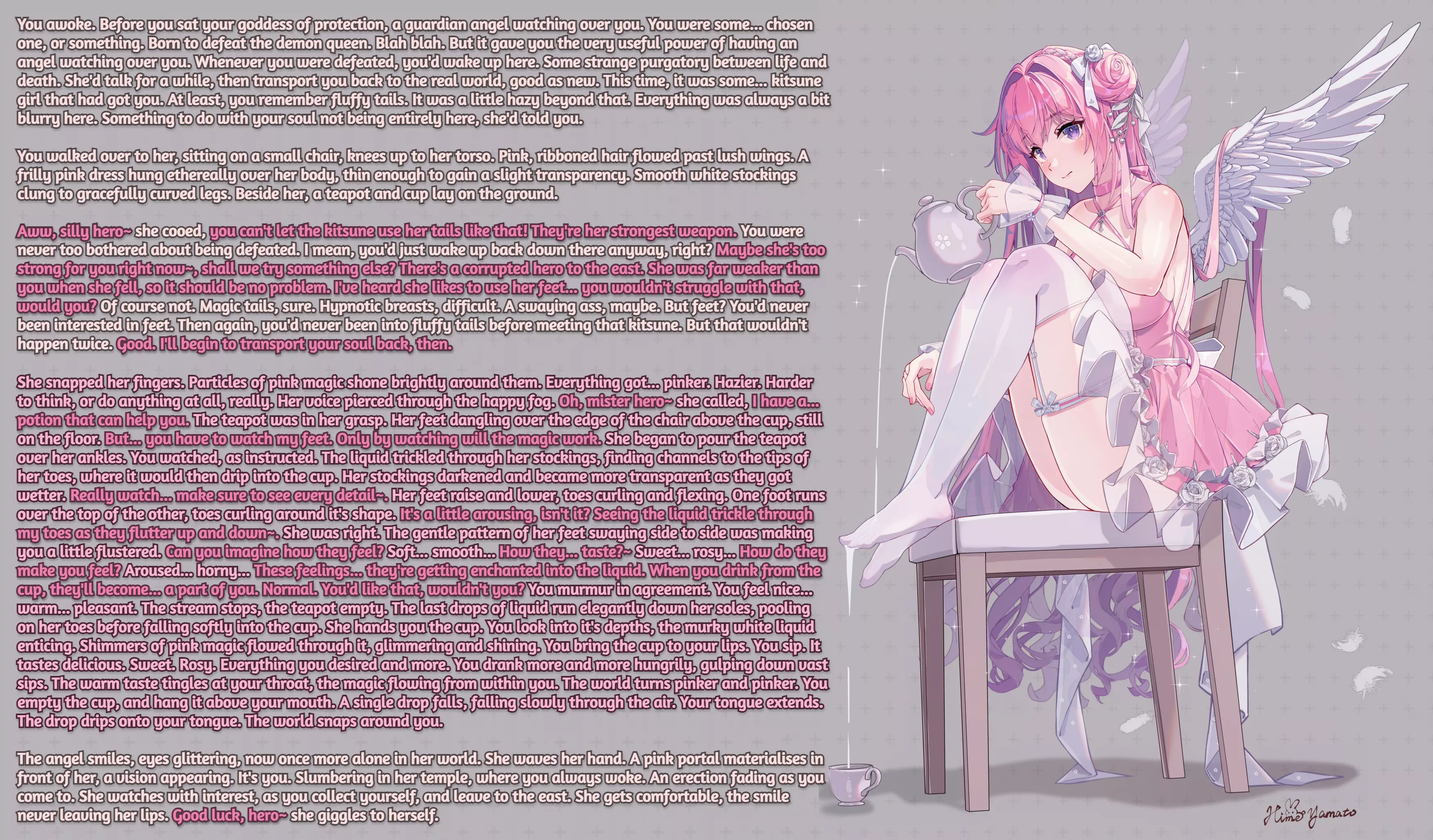 Divine Sabotage~ (Artist: himeyamato) [Goddess of Victory: Nikke]