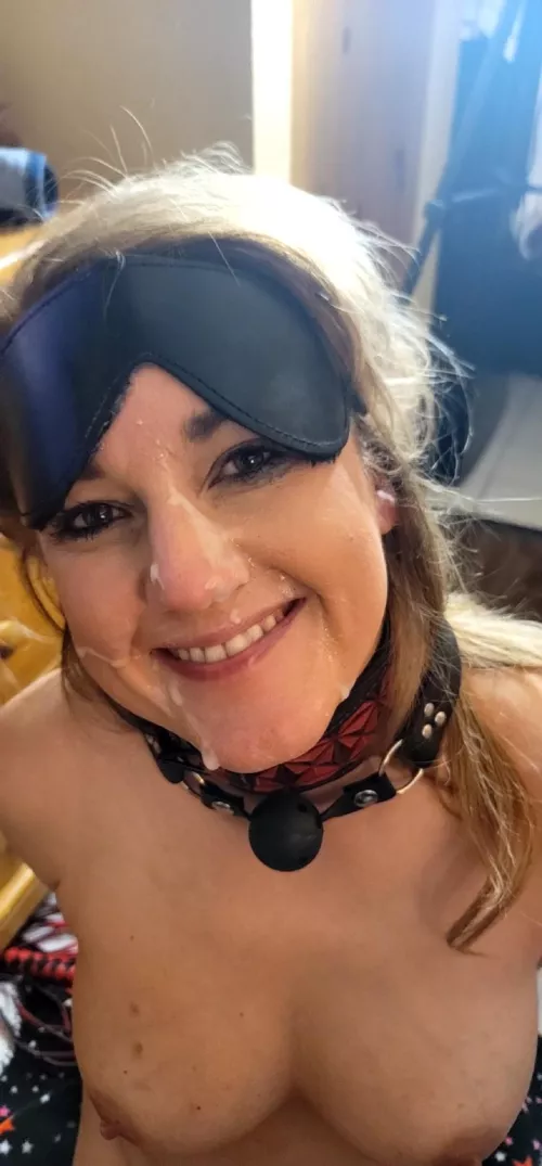 Earned my reward for being an obedient little slave..