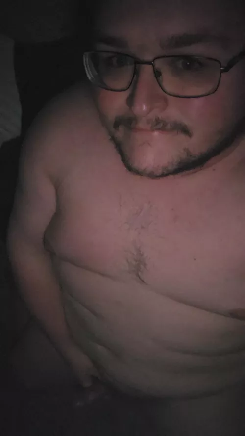 Enjoying the cold winter evening