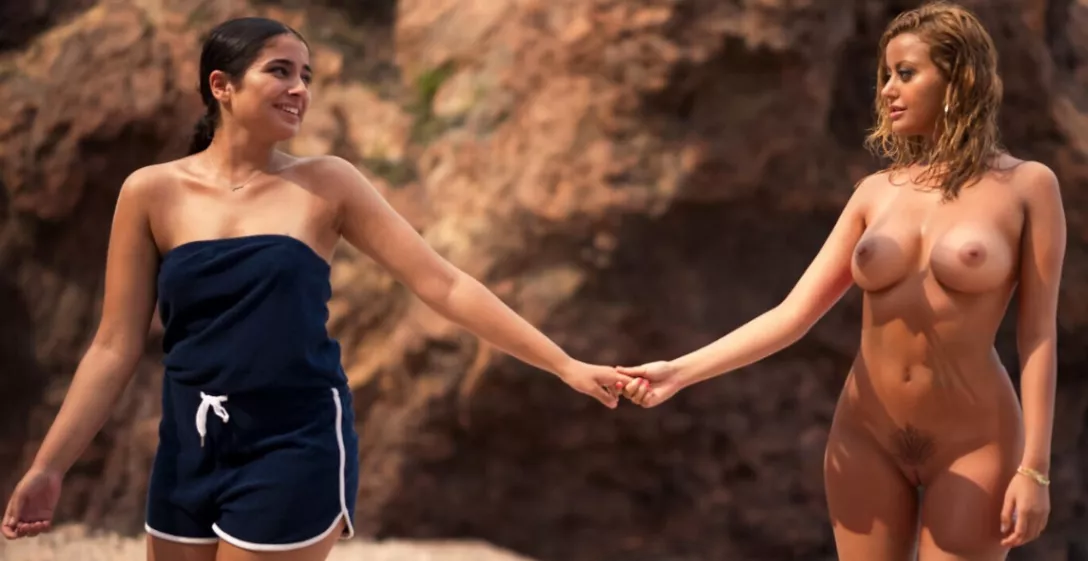 Friends holding hands