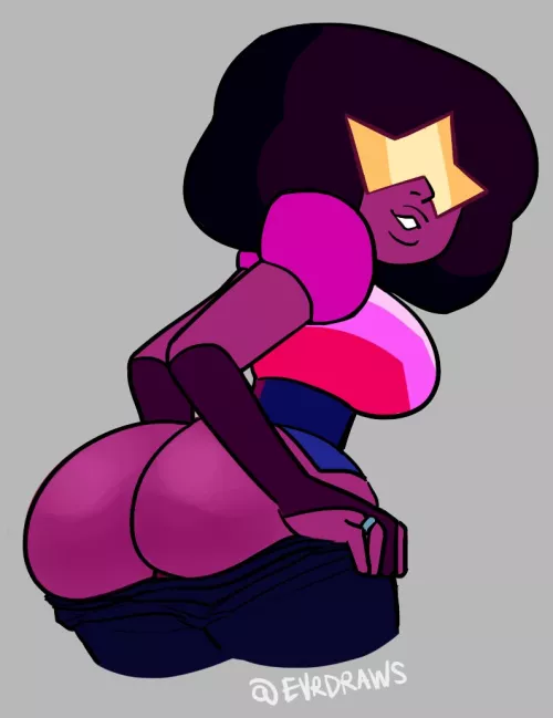 Garnet undressing for you