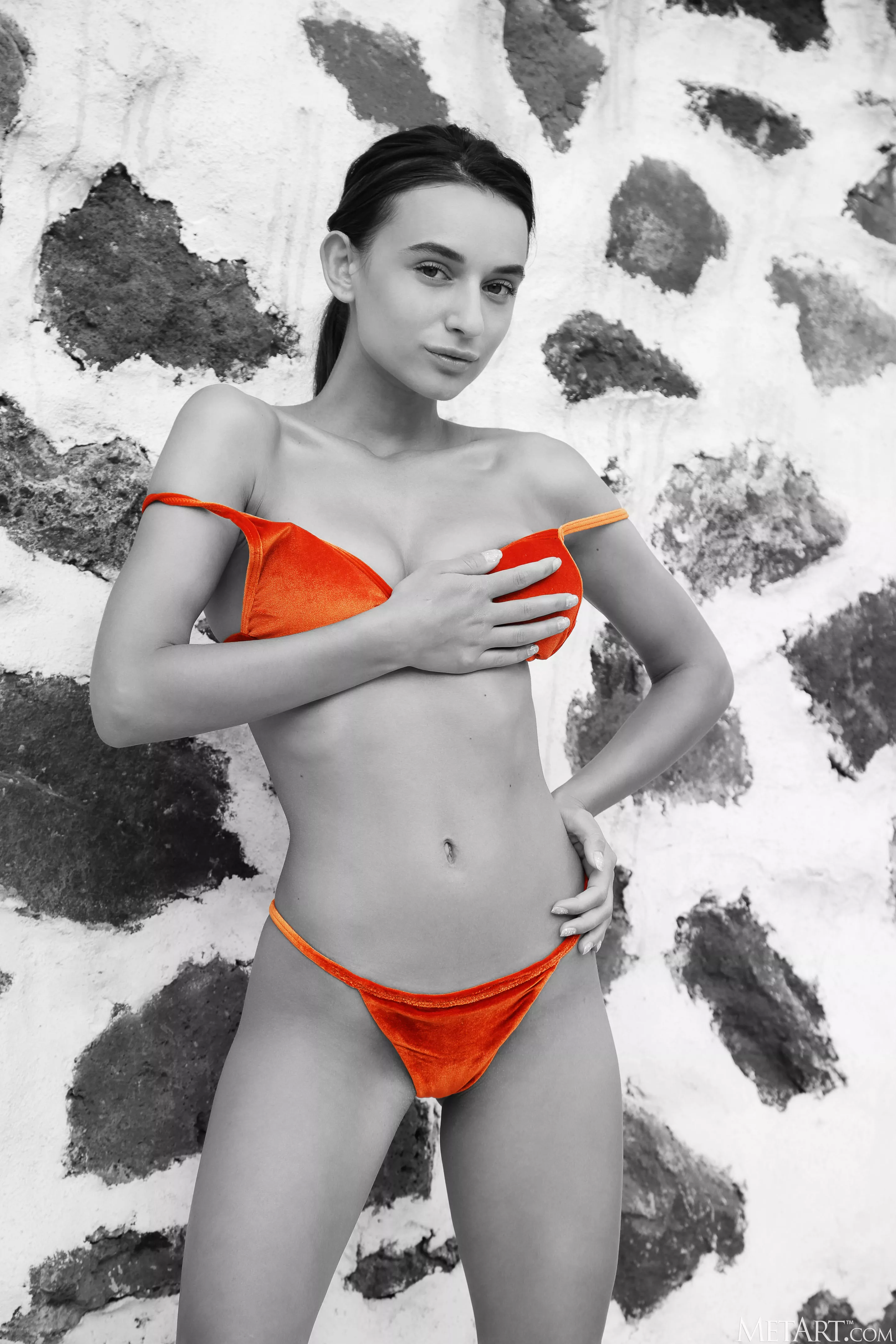 Gloria Sol - Velvet Suit (MetArt)