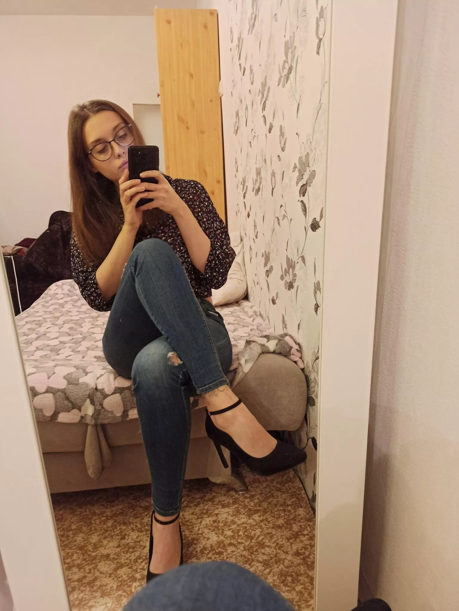 Going to work at the office