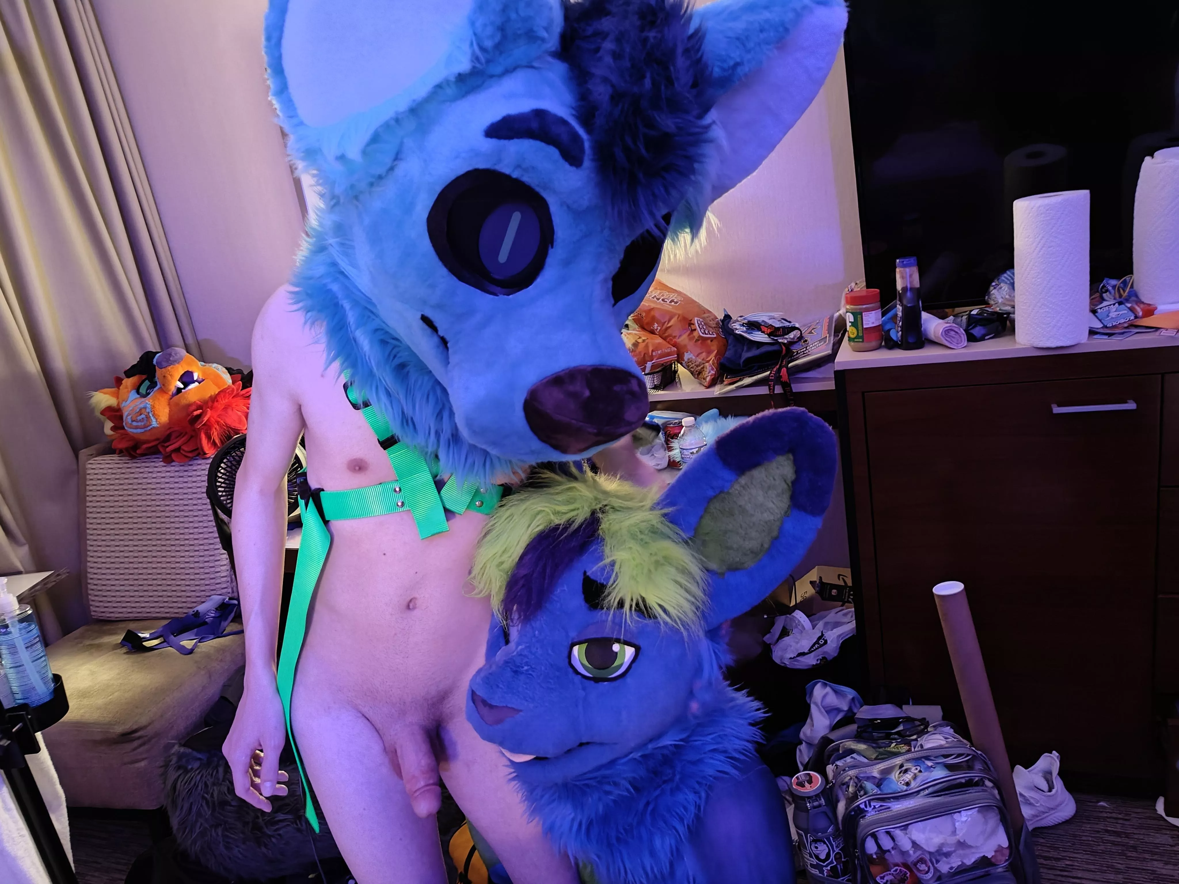 Got to pull a Bob Ross painting masterpiece a on Nido at MFF~