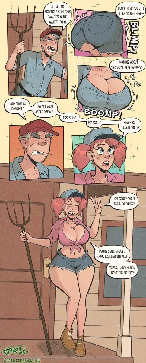 Grumpy no more [OC/MTF/Personality change] (JackalOvid)