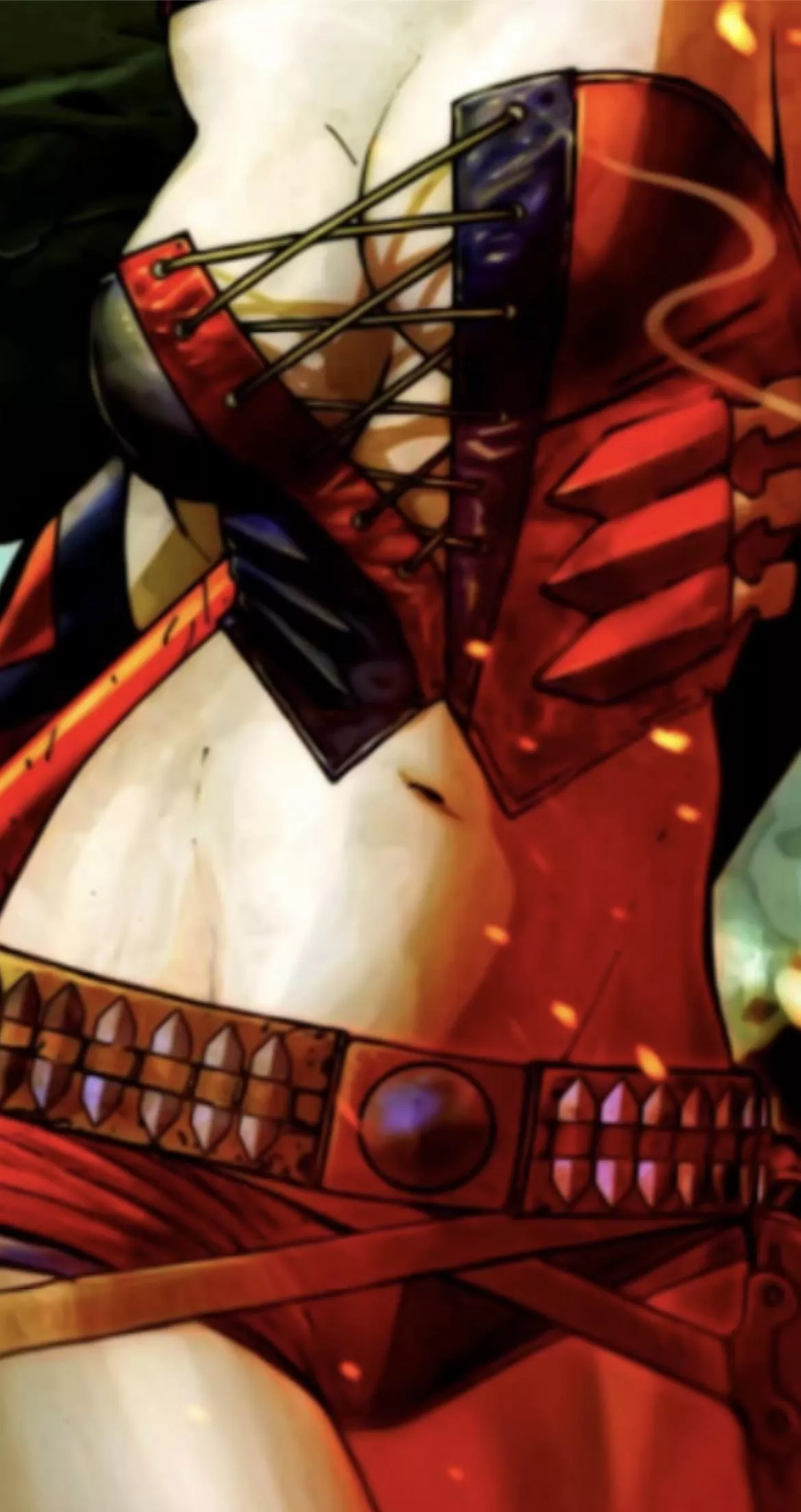 Harley Quinn’s Belly [Suicide Squad Kicked in the Teeth]
