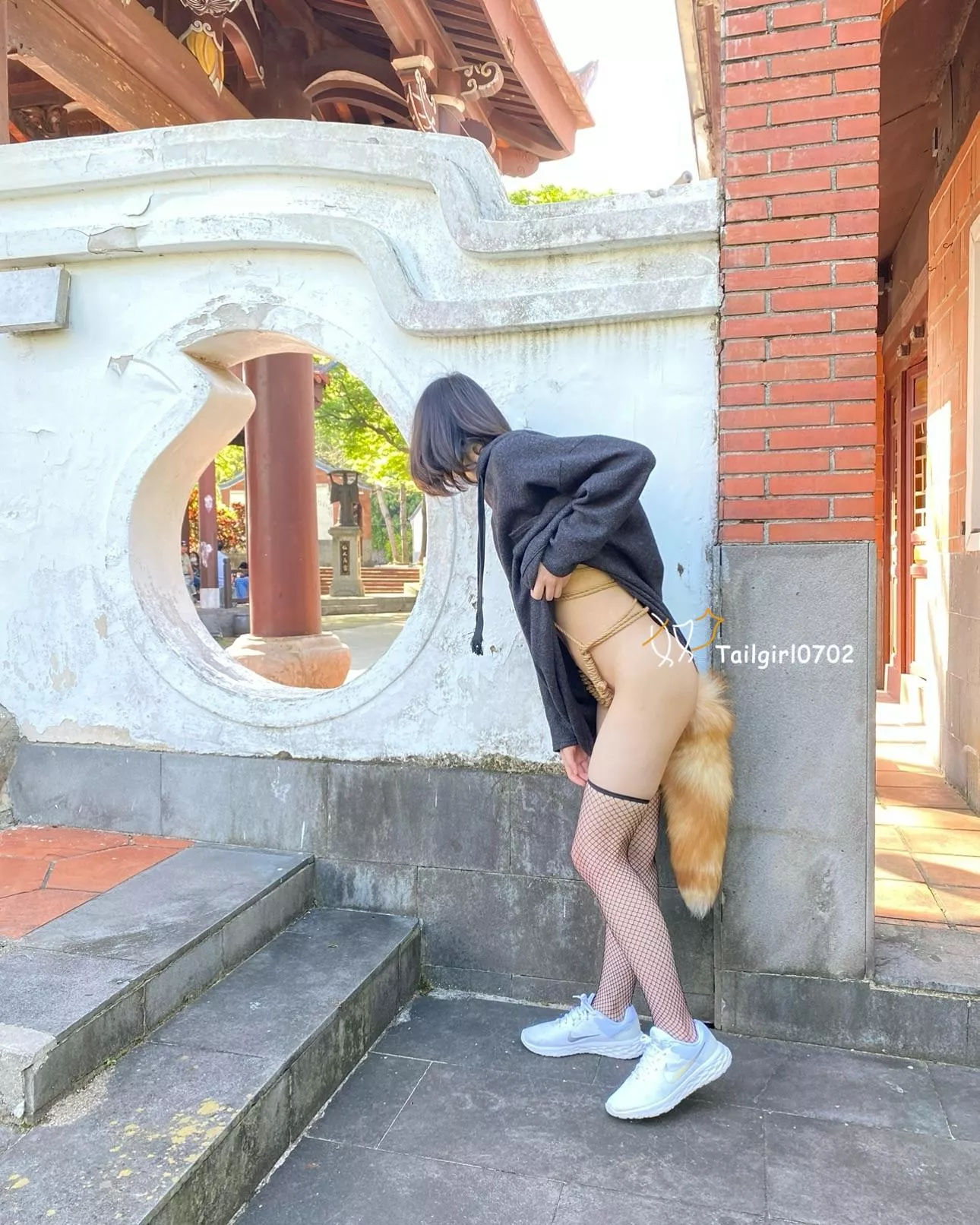 Hide and seek! If you can catch me, you can do anything to me…