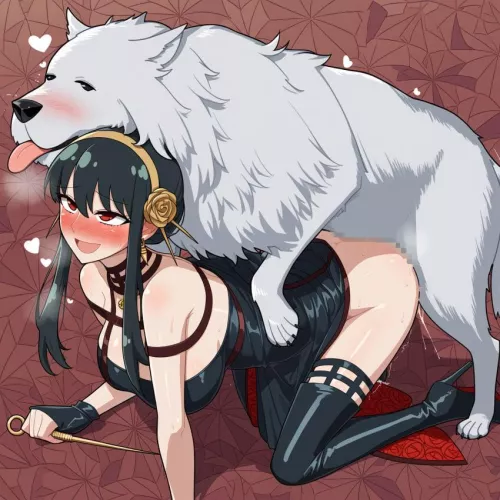 Hitwoman the day, dog's girlfriend in bed ðŸ¤(Artist : Sentinel Axis)